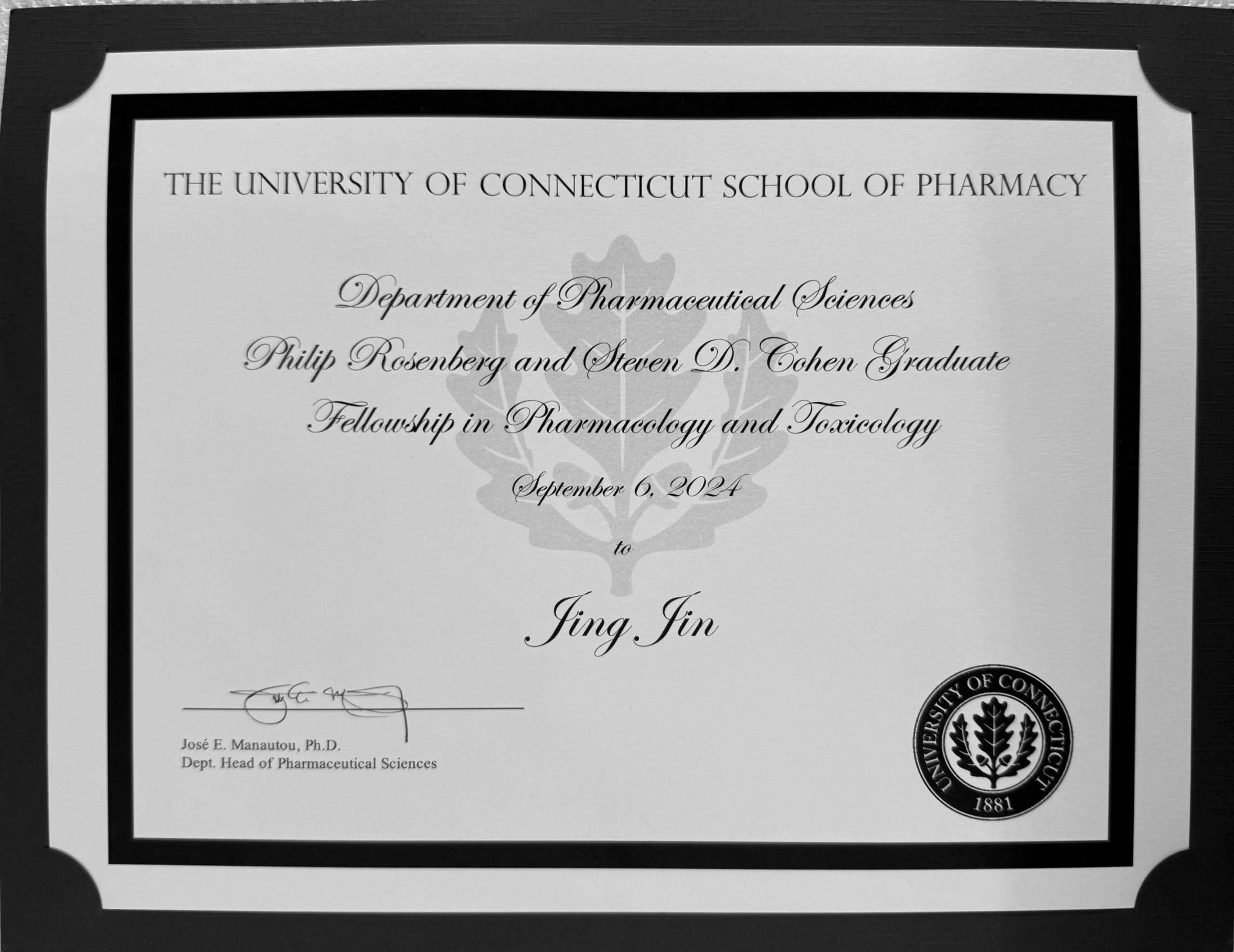 2025 Jing Jin Rosenberg & Cohen Fellowship
